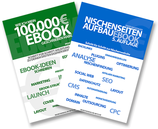 Meine eBooks zum Geld verdienen mit Websites, eBooks, Podcasts und mehr