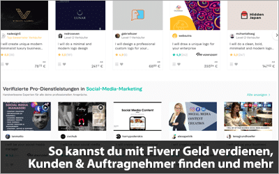 So kannst du mit Fiverr Geld verdienen, Kunden & Auftragnehmer finden und mehr